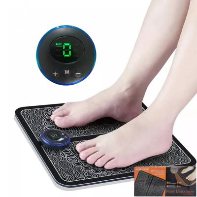 China 2021New Foot Stretching Hot Products TEN EMS Foot Massage Mat Pad For EMS Vibrating Electric Foot Massager Machine With Heat for sale