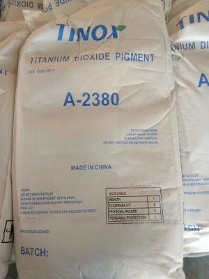 China Dióxido de titanio blanco Anatase Tinox A-2380 del polvo del pigmento para el caucho y el papel en venta