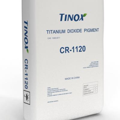 中国 抵抗力があるCR-1120 Tinoxのルチルの顔料の塩化物プロセス二酸化チタンの天候 販売のため