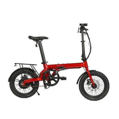 China 16inch mini e bike electric folding bike aluminum alloy folding bike for sale