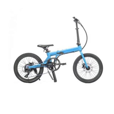 China China Factory 20 Inch Aluminum Alloy Small Mini Lightweight Folding Electric Bike 36V 250W E-Bike for sale