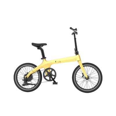 China Morfuns Luxury High Quality Frame Carbon Fiber Folding Electric Bike for sale