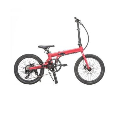 China Cheap Ebike Europe Aluminum Alloy Price 20 Inch Folding Bicycle Electric Bike With Hidden Battery for sale