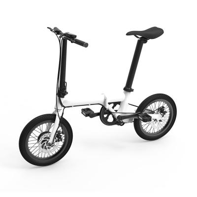 China Aluminum Alloy Aluminum Frame 16inch Folding Electric Bike 250w for sale