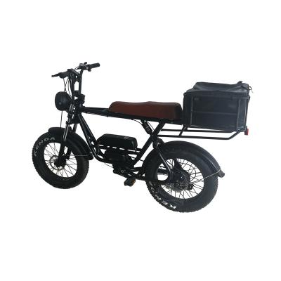 China Aluminum alloy high performance 750w fat tire electric bicycle mountain bike electric ebike for sale