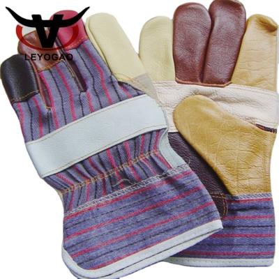 China Durable Low Moq Anti Impact Sweat Absorbing Outdoor Sports Work Leather Gloves for sale