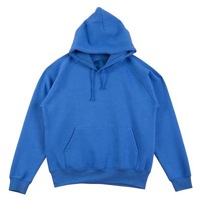 China Anti-wrinkle solid color high quality heavy cotton Custom Logo Hoodies For Unisex streetwear hoodie for sale