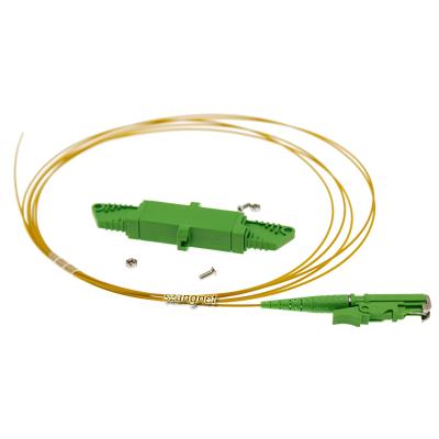 China (Data Center) E2000 Shutter Connector Fiber Optic Pigtail E2000 APC Spring Loaded Pigtail for sale