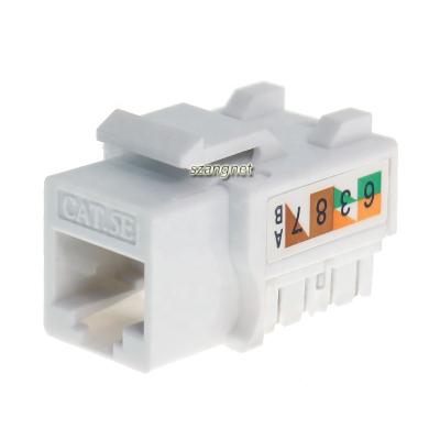 China Networking Network Punch Down Ethernet RJ45 Keystone Jack Cat 6 Keystone Jack for sale