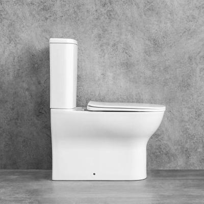 China Concealed tank France stander double P-trap180mm towing piece flush toilet for sale