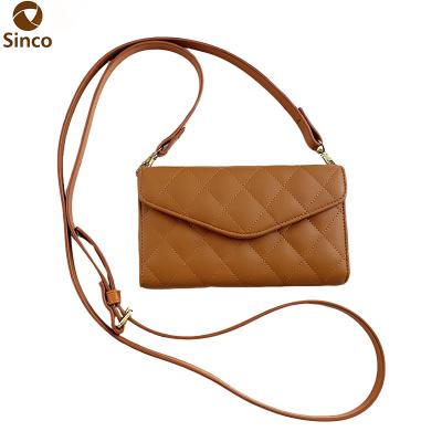 China Hot Selling Real Leather Luxury Leather Cross - Body Bag Cell Phone Case For iPhone XS for sale