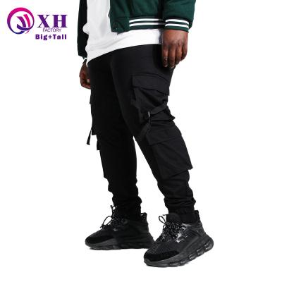 China Multifunctional Men's Canvas Viable Factory Pocket Jogger Street Direct Casual Cargo Oversize Plus Size Men's Trousers And Slacks for sale