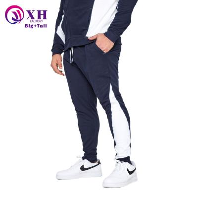 China Viable Joggers Color To Block Custom Logo Mens Track Pants Fashion Gym Running Fit Sweatpants Plus Size Mens Joggers for sale