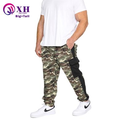 China Pocket Viable High Quality Gym Sweatpants Camouflage Camouflage Mens Track Pants Casual Oversized Street Plus Size Mens Joggers for sale