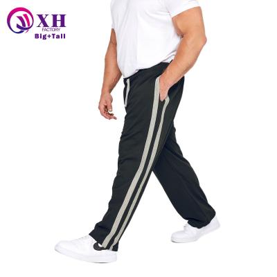 China Durable Big Jogger Sweatpants And High Quality Breathable Big Side Terry Mens Track Pants Casual Oversized Street Plus Size Mens Joggers for sale