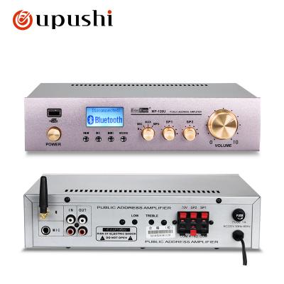 China Oupushi PA System 120w Small Blue-tooth Amplifier Surround Mini Sound Amplifier 260*200*66mm for sale