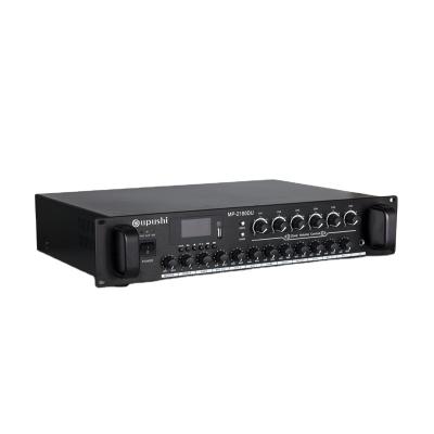 China Newest Big School Oupushi PA Power Amplifier 180W-660W With Separate 6 Control Zone Mixer Audio Amplifiers for sale