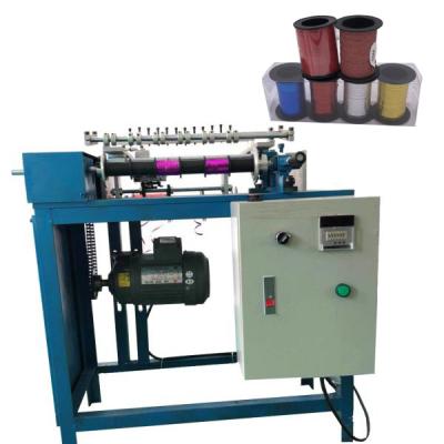 China machinery & Hardware China Factory 6 Heads Mini Metallic PP Ribbon Spool Satin Ribbon Roll Making Machine for sale