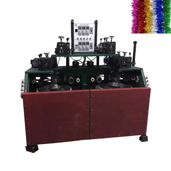 China machinery & Tinsel Garland Machine Christmas Decoration Material Tinsel Wreath Making Machines Tinsel Flower Machine for sale