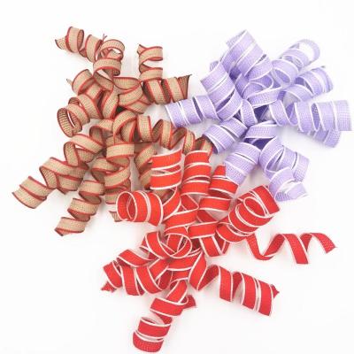 China Fashion Ribbon Cable Edge Ribbon Gift Package Grosgrain Edging Ribbon 6pack for sale