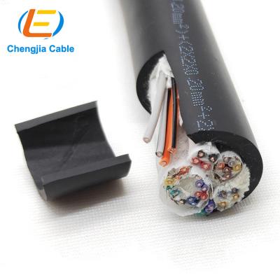 China With ultra-high strength and bending and torsion performance power cable for construction sites pipeline robot wire high torsion resistance cable hanger robot for sale