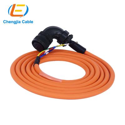 China Delta A2 Power Cable ASD-ABPW0003-H Electronic High Power Servo Motor Power Cord High-Flexible Cable for sale