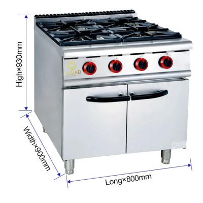 China Low Noise Restaurant Gas Griddle Oven LPG/NG Power OEM/ODM Service for sale