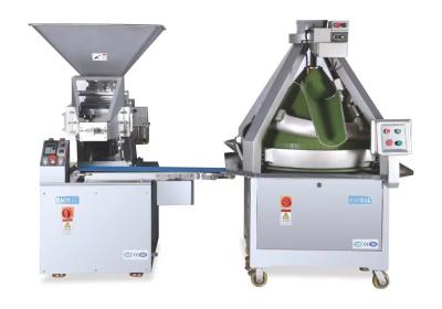 중국 Automatic 600g Bakery Production Line Cone Dough Rounder Machine 판매용