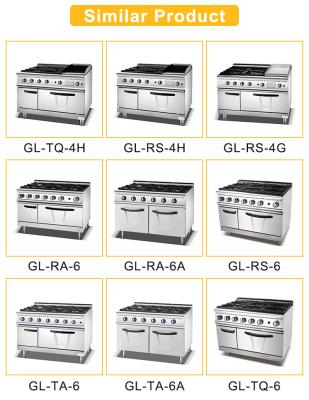 China 800×900×850 70 Gas Consumption Restaurant Cooking Equipment for High Volume Cooking zu verkaufen