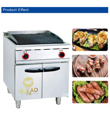 China Food Kitchen Equipment with LPG/NG 17 Power Supply Gas Consumption 1.2/1.76Kg/h for sale