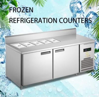 China Plug in Modular Industrial Refrigeration Pizza cabinets/Sala Unit Air Cooling 390W Power 270/340/410L Volume Temperature à venda