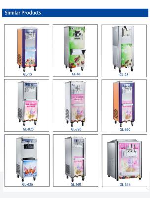 China 700W Industrial Refrigeration Equipment with 5L Hopper and 1.6L Freezing Tank for 6-8kg/h Production en venta