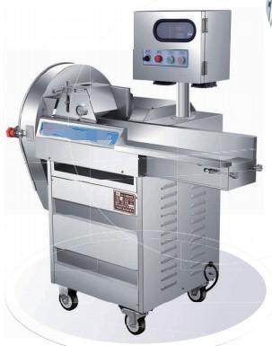 China Electric Stainless Steel Vegetable Slicing Machine with Production Capacity and Digital Display Vegetable Sliver zu verkaufen