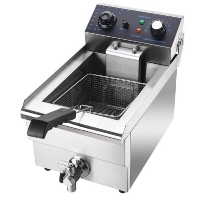 中国 Single-cylinder Kitchen Cooking Equipment For Fried Food Compact Size Fryers 販売のため