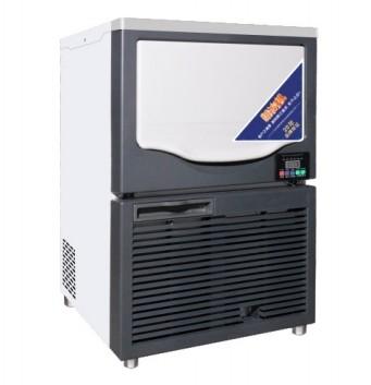 China Fully automatic stainless steel moon-shaped ice maker for sale