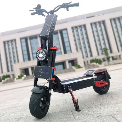 China Maike MKX Unisex New Arrival Foldable Electric Motorcycle Scooter 60V 35AH 8000W 85km/h Black Motor Power For Adult for sale