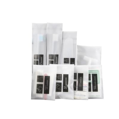 China Disposable Bathroom Amenity Set Paper Box Hotel Amenity Shampoo Bottle for sale