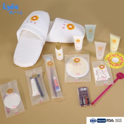 China Luxury Hotel Charm Personalized Hotel Amenities Set 5 Star Brands for sale