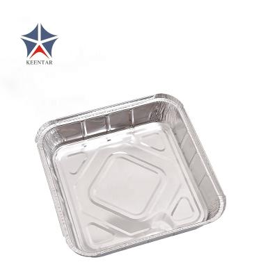 China Eco - Friendly BBQ Food Packaging Foil Container , Aluminum Foil Steam Table Pans for sale