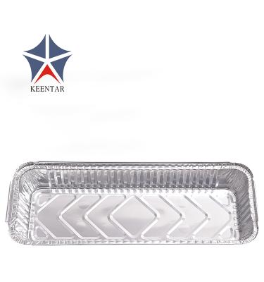 China Eco - Friendly Rectangle Aluminum Foil Tray , Aluminum Foil Bakery for sale