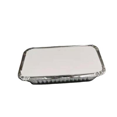 China 1LB Eco-Friendly Aluminum Foil Pan Containers With Lids Take Out No 2A for sale