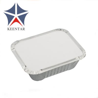 China New Design F1 Eco - Friendly Aluminum Foil Take Out Containers With Lid For Food In Pakistan for sale