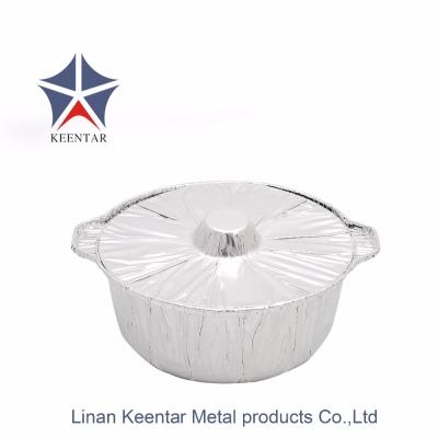 China 10 Inch Eco-Friendly Disposable Aluminum Foil Pot for sale