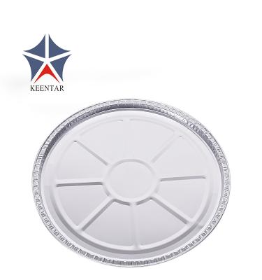 China Eco - Friendly 12 Inch Round Pie Pizza Foil Flat Pancake Pan for sale