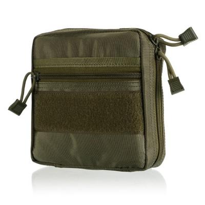 China Outdoor MOLLE Tactical Military Pouch Army Green Multi-Purpose molle gear pouch for sale