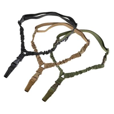 China Tactical Adjustable Nylon Tactical one point rifle sling for Outdoor hunting for sale