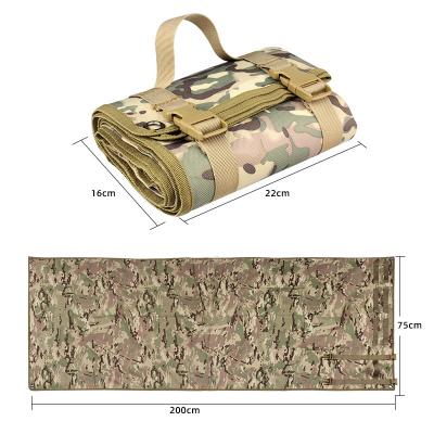 China Durable 900D wholesale Outdoor Shooting Mat with molle gear in stock for Hiking Biking Running Walking and Climbing for sale