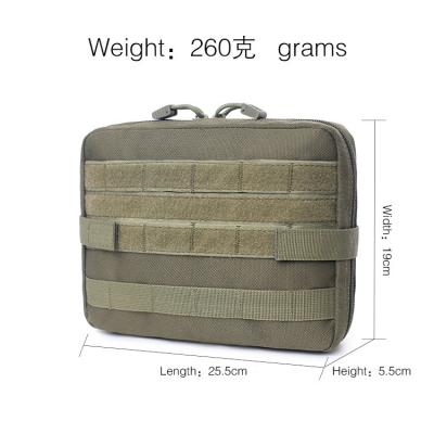 China Tactical Molle Pouch Multi-Purpose EDC Bag Utility Admin Pouch For Attachment Pouches for sale