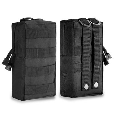 China 2pcs Together Multi-Purpose Compact Tactical Waist Bags Small Utility Pouch For Attachment Pouches for sale