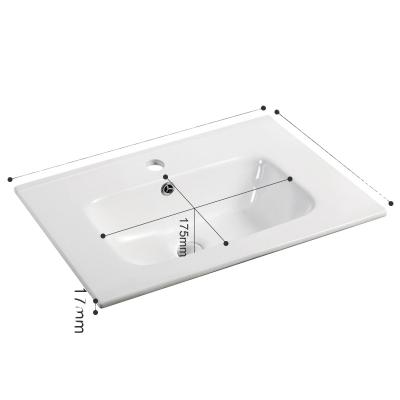 China Modern Mini Resin Square Stone Wash Basin Lavatory Cabinet Sinks Countertop Glossy Wash Basin Basins for sale